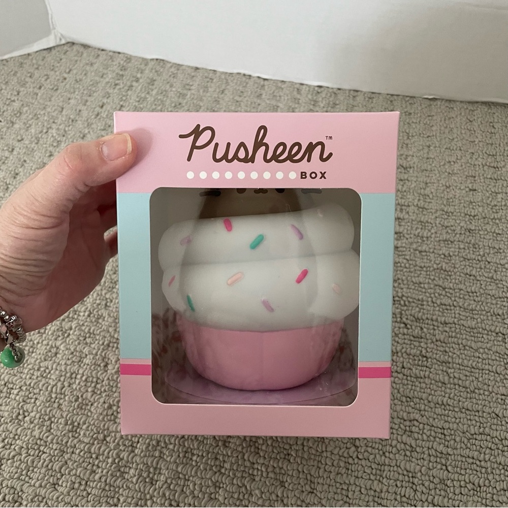 New Pusheen frosted swirl vinyl from the Pusheen subscription box